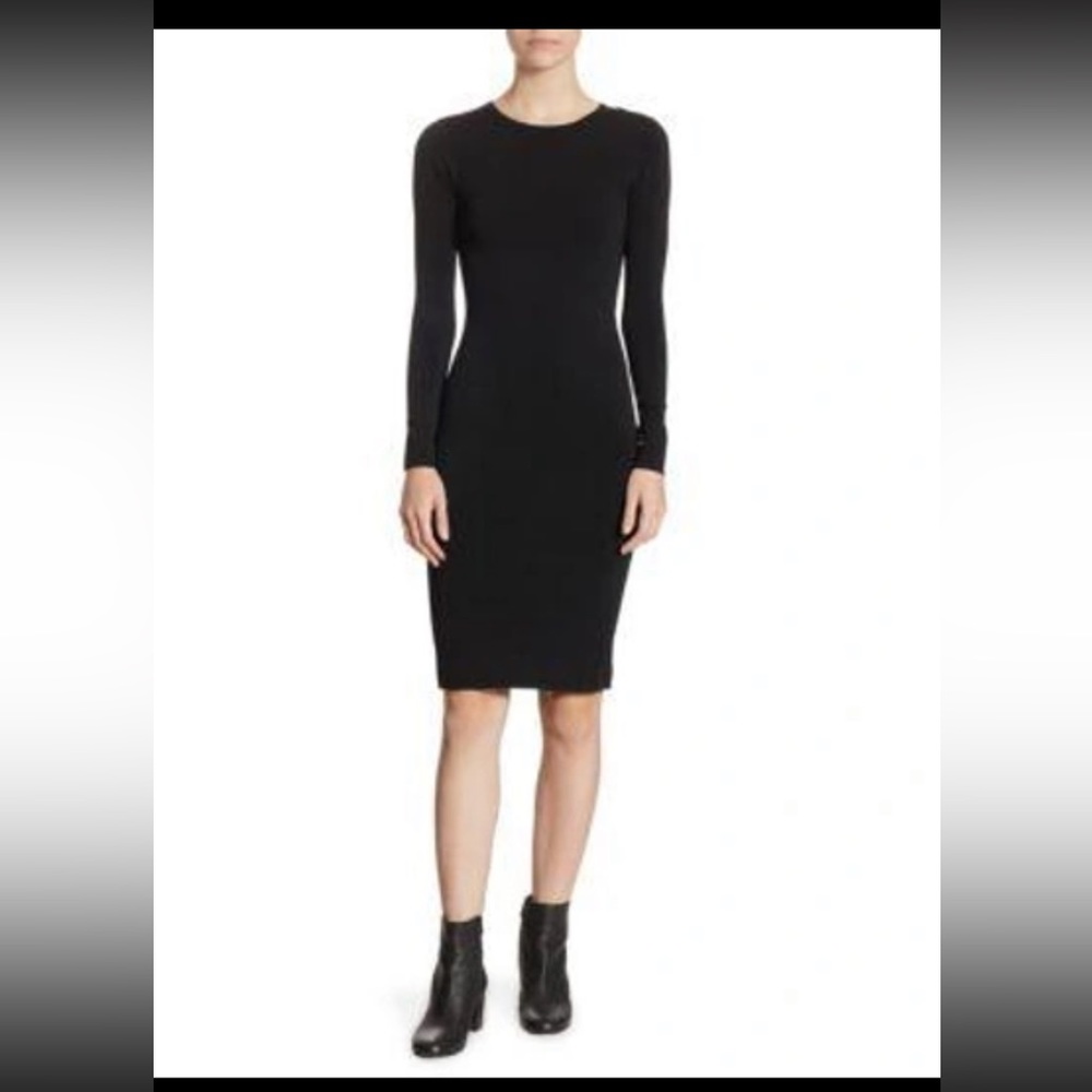 NWT Vince black dress V450677611 sz L